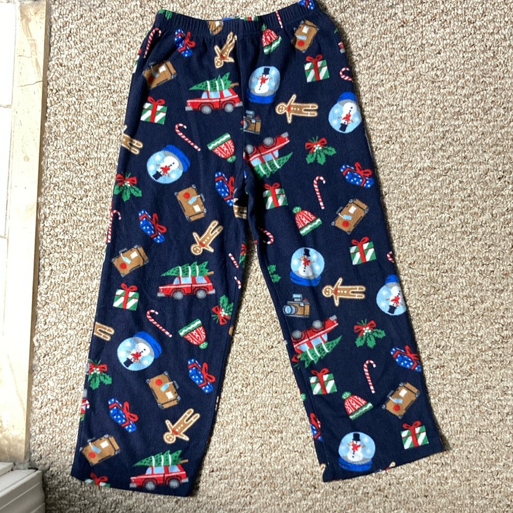 Fleece pj pants sz 6/7 unisex